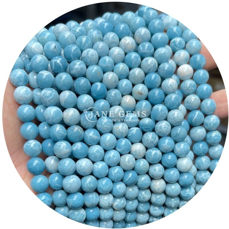 Wholesale Natural 2A Tourmaline Round Loose Beads Moonstone Loose Stone Beads Rainbow Fluorite Beads Spacers for Jewelry