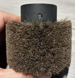 Wholesale Industrial Custom Roller Brush Horsehair Material Cylindrical Brush For Cleaning from china suppliers