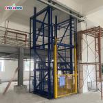 Heavy-Duty 20,000kg Hydraulic Lift Platform - Guide Rail Freight Elevator for