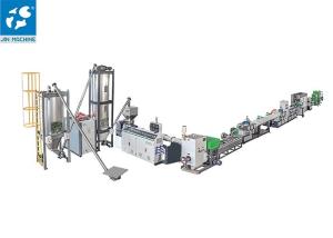 Wholesale Stable Single Screw 80Kw 90kg/H PET Strap Production Line from china suppliers