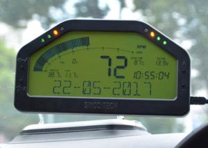 Wholesale Autometer Electric Gauges , Digital Speedometer Gauge LCD Display For OBDII Car from china suppliers