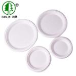9in Biodegradable Sugarcane Bagasse Plates