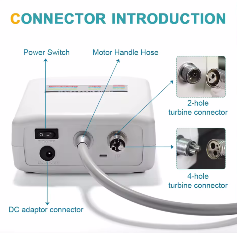Suit for multi handpiece Electric Grinding Machine Dentist Use Dental Led Brushless Micro Motor