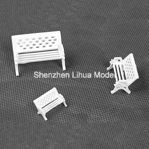 Wholesale model park chair--model scale chairs,architectural model material,fake park benches,white chairs from china suppliers
