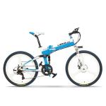 26 Inch Electric Folding Bike , 400W Lankeleisi Electric Bike 10AH L G Battery