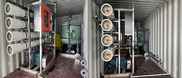 Mobile RO Plant Solar Sea Water Swro Desalination Plant Desalination Containerized Seawater Desalination plant