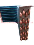 Chilled Water Evaporator Dehumidifier Coil Copper Pipe Finned