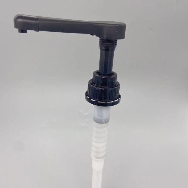 PP PE 20ml Plastic Syrup Pump Black White Dispenser Pump Milk Honey Salad