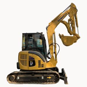 Wholesale Used Komatsu PC55MR 5TON Mini Excavator Hydraulic Crawler with Operating Weight 5160 from china suppliers