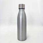 17oz Nature Color Stainless Sports Bottle , Vacuum Sports Bottle With Pop Up Lid