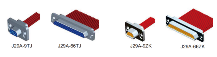 Micro Type D Connector 5A MIL-DTL-83513 Connector J29A-21TJP