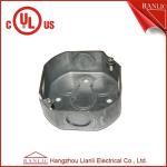 Electrical Outlet Box Octangular Steel Metal Conduit Box 4 inch * 4 Inch