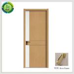 Water Resistant UPVC Internal Doors Fire Retardant Bathroom Use