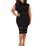 2018 Cotton Fashion Plus size women casual dresses summer