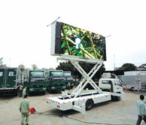 Wholesale Professional Vehicle Mounted Led Display , Outdoor Mobile LED Screen Truck from china suppliers