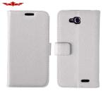 Foldable LG L90 PU Leather Cases Magnetic Buckle Multi Color