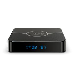China 4k 8k 4GB 32GB IPTV Set Up Box Black Android 11 IPTV Box Customized on sale
