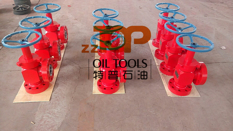 Adjustable Choke Valve Oil And Gas For Well Control Service X Tree