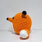 Ready Stock Seven Craft Cute Fox DIY Crochet Kit Milk Cotton For Beginners