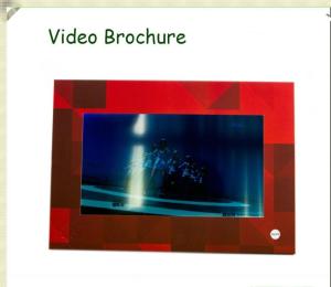 Wholesale 7 Inch Promotional Video Brochure Booklet , Real Estate Video Brochure from china suppliers