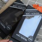 Fashion Clear Window Black Phone Case Packing Box For Phone Case Retail Boxes