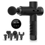 6Pcs Function Head Relaxation Muscle Massage Gun Long Battery Life Massager Gun