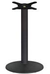 Round Dining Table Pedestal Table Leg Powder Coat Height 28''