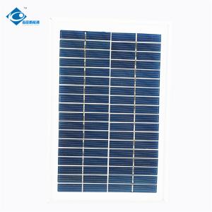Wholesale ZW-5W-18V mini solar power system 5W 18V Glass Laminated Solar Panel for solar panel laptop charger from china suppliers