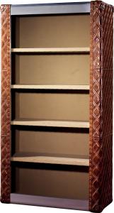 Wholesale Top Genuine Leather Home Office Bookcase / Shelving Cabinet Solid Structure from china suppliers