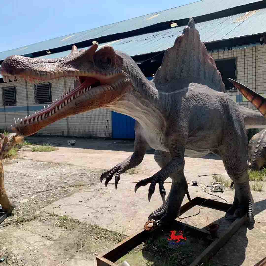 Exhibitions Realistic Animatronic Dinosaur 6m Spinosaurus Model
