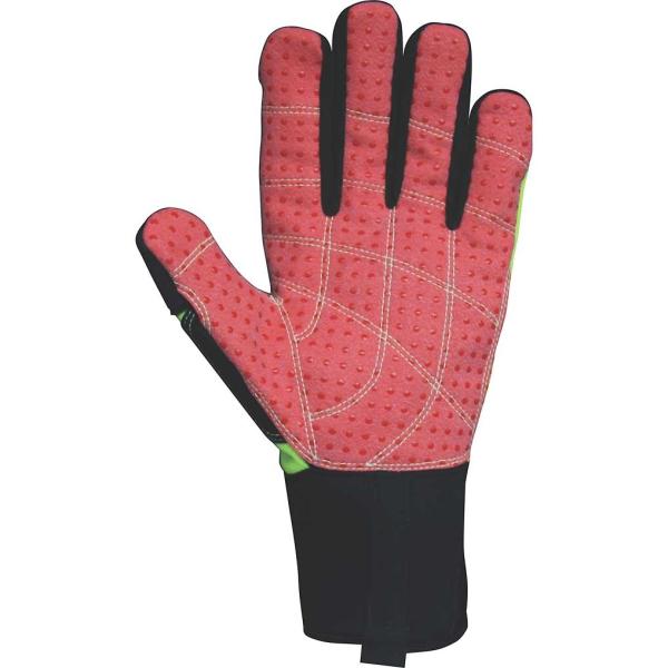 Lightweight Full Finger Ergonomic Impact Resistant Gloves In Black / Gray /