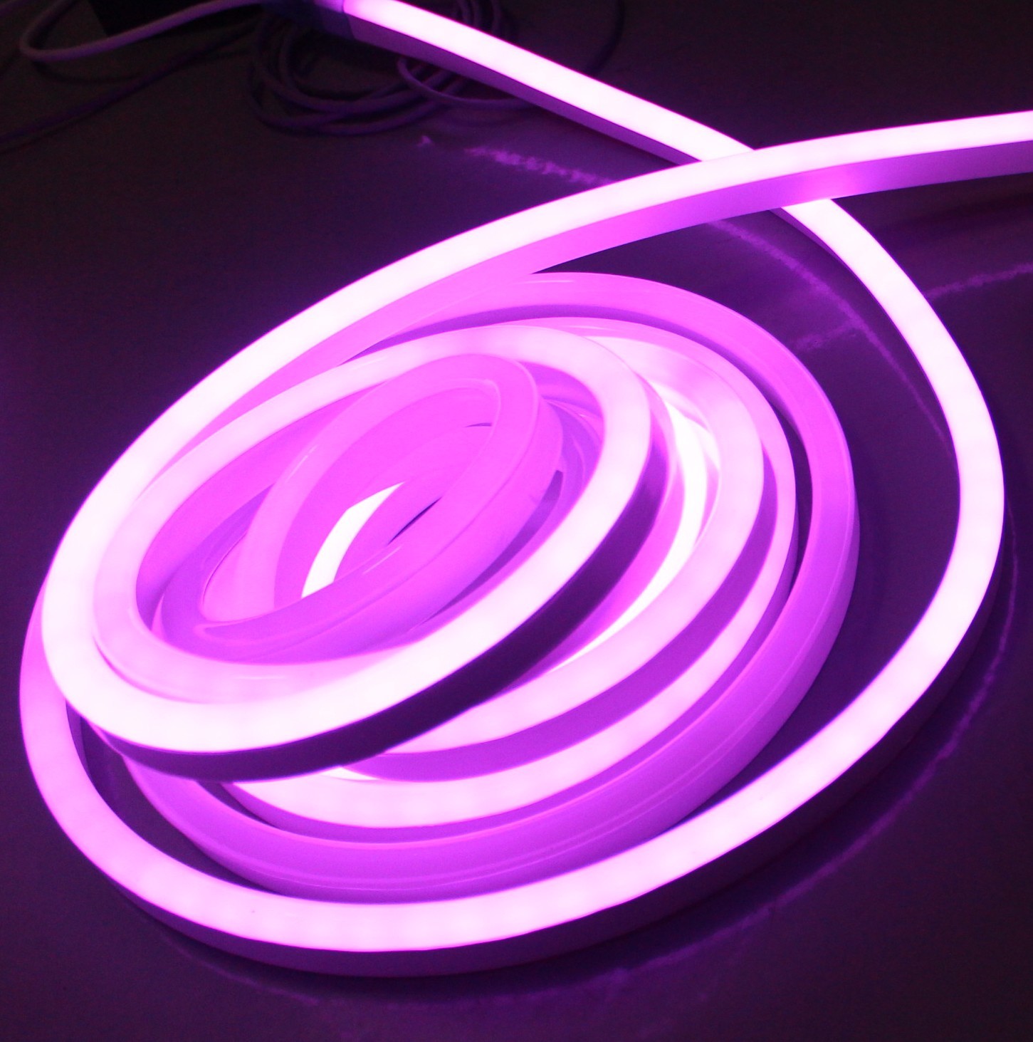 led pixel flex neon light dynamic digital neonflex rope 24v DMX controller