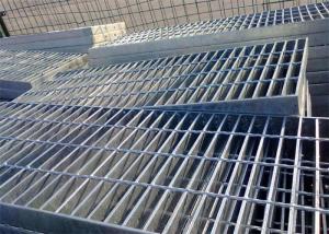 Wholesale 75mm-200mm pitch galvanized steel bar grating from china suppliers