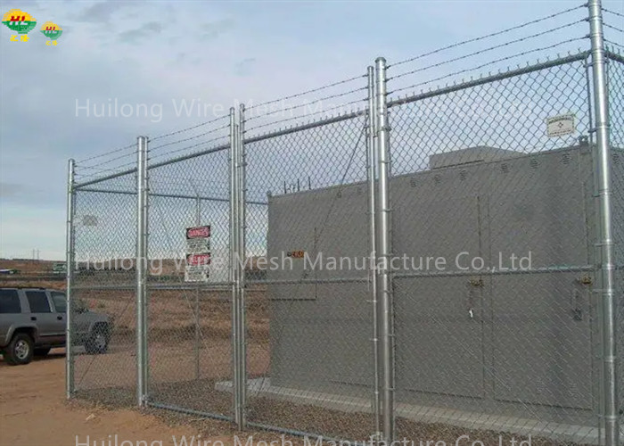 Galvanized Ral Chain Link Wire Fence 1-3/4" X 9 Ga X 10 Ft High 12 Ft High 30 Ft Roll