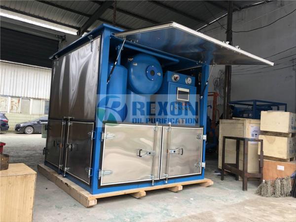Weather Proof Type Oil Purifie High Capacity Vacuum Electric Insulating Oil