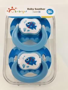Wholesale ABS Comforts Consoles Relaxes 6m+ Baby Soother Pacifier from china suppliers
