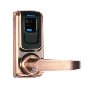 Wholesale Residential Fingerprint Door Lock Zinc Alloy SJ6024 Digital Green Brass from china suppliers