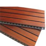 Church Decorative Wooden Sound Absorption Wall Panel Moistureproof And