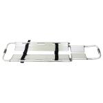 Aluminum Alloy Medical Folding Scoop Stretcher Transport White 44cm 60cm