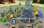Happy Island New Design Adventure Playground Equipment For Children