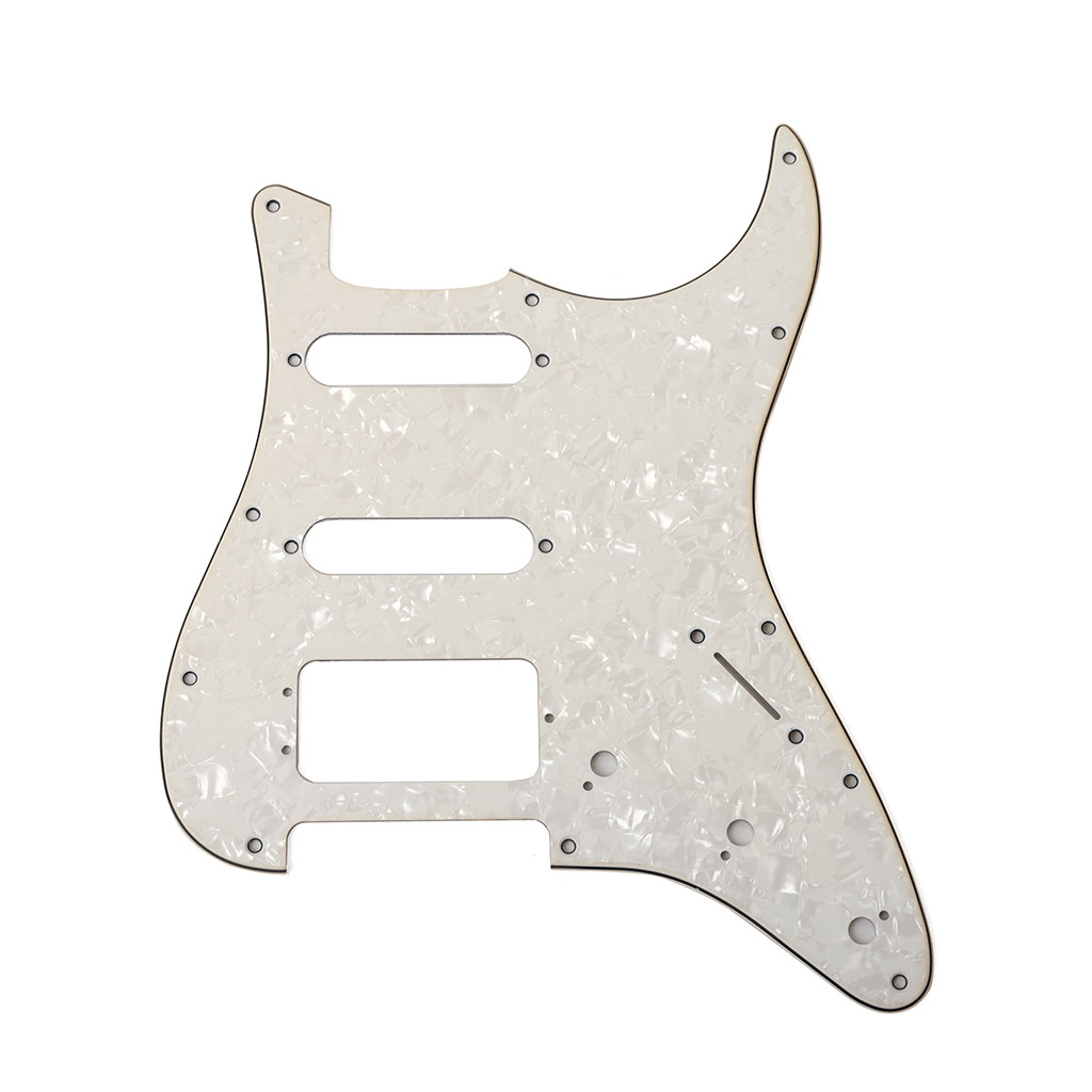3Ply SSH Electric Guitar Pickguard Scratch Plate And Back Plate Set For American ST Style Electric Guitar