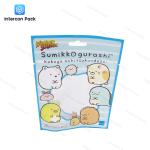 Customized Candy Packaging Bags Stand Up 3 Side Seal Bag With Transparent