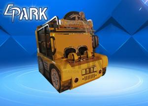 Wholesale Two Player Cooperated Shooting Video Game Machine Ball Hit Screen Electric Car Machine from china suppliers