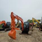 0.24m3 Bucket Used Hitachi Excavator Hitachi 60 Excavator 4080mm Max Digging