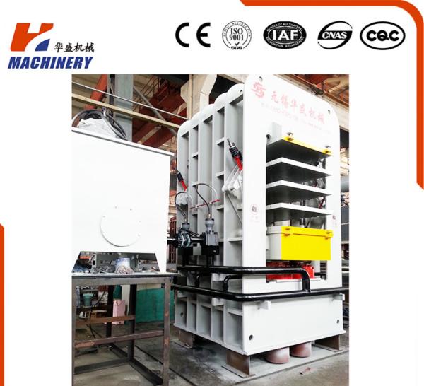 Certificated 1200T Hot Press Machine For Laminates 4'*8' Moulded Door Skin
