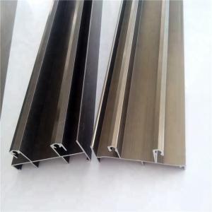 Wholesale 6063 Champagne Doors Windows Anodized Aluminum Profile from china suppliers
