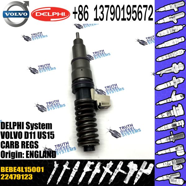 High quality common rail injector 22479123 diesel injector Engine for D-ELPHI BEBE4L15001