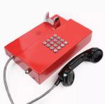Parking Lots Rugged Auto Dial Phones , Vandal Resistant Hotline Telephone