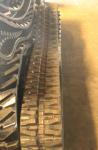 250mm Wide Excavator Rubber Tracks Excavator Spare Parts Low Noise