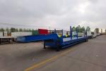 Medium-Duty Steel Lowbed Trailer Featuring Wabco Relay Valve for Versatile